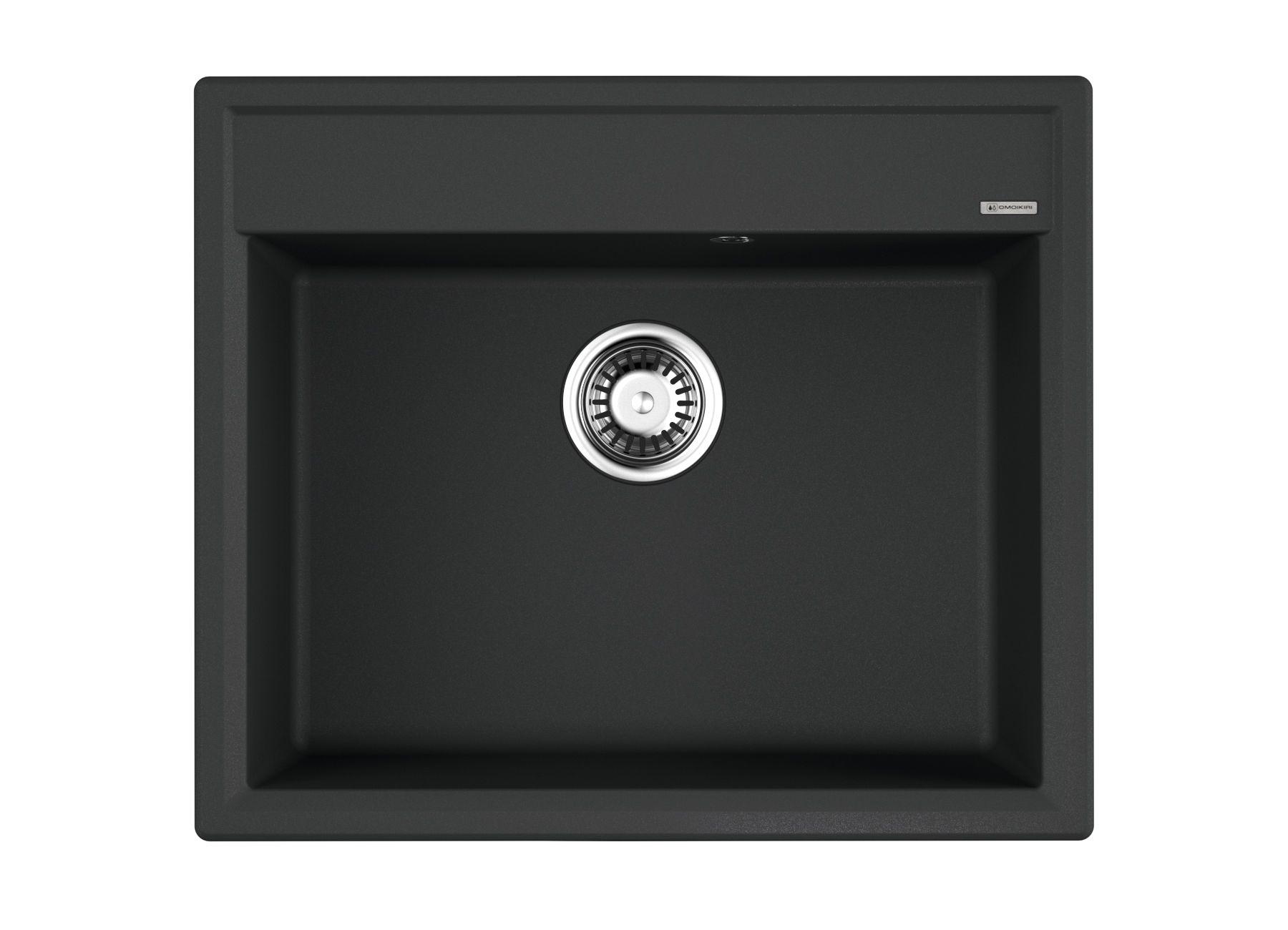 

Мойка кухонная OMOIKIRI, Черный, Daisen 60-BL 4993622