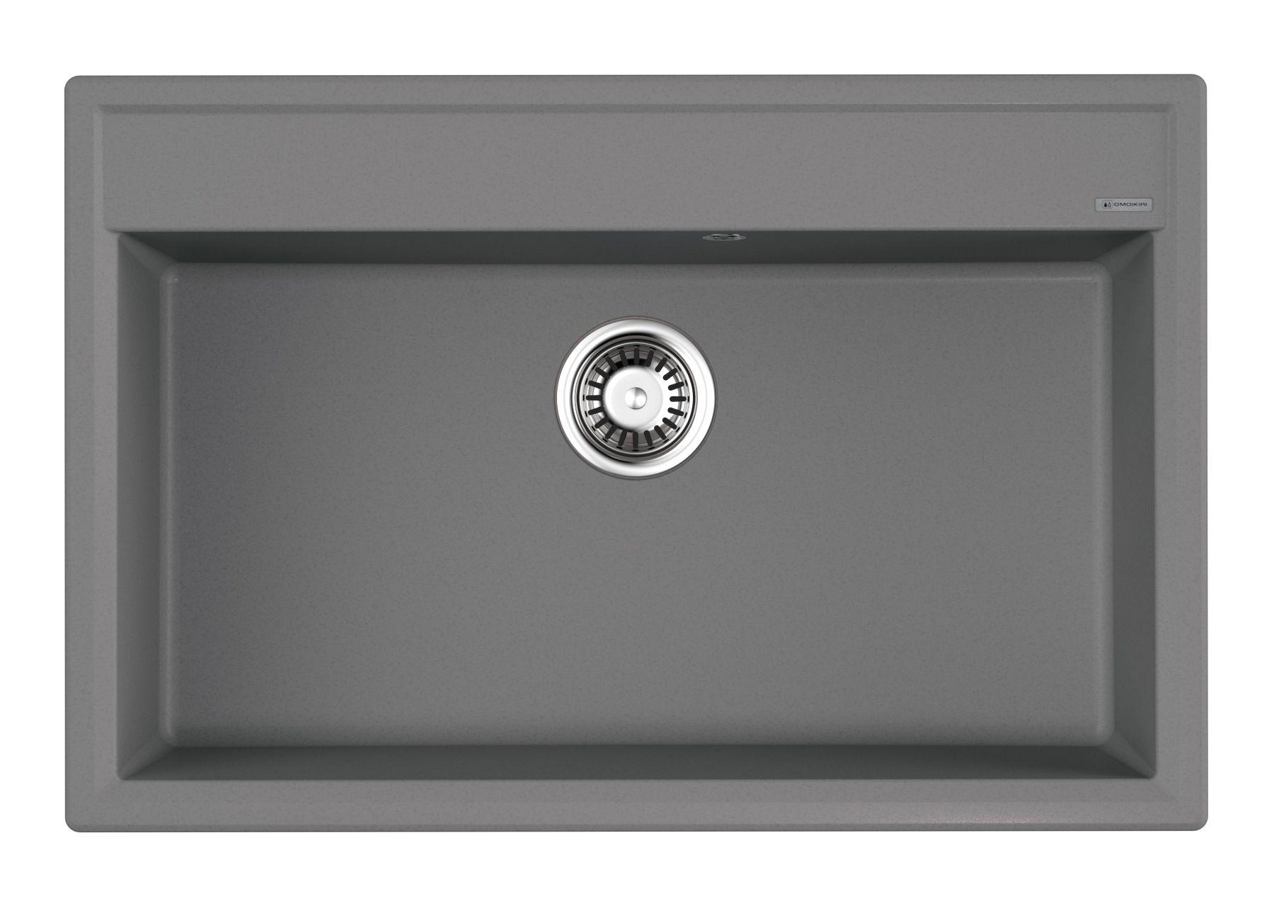 

Мойка кухонная OMOIKIRI, Серый, Daisen 77-GR 4993628
