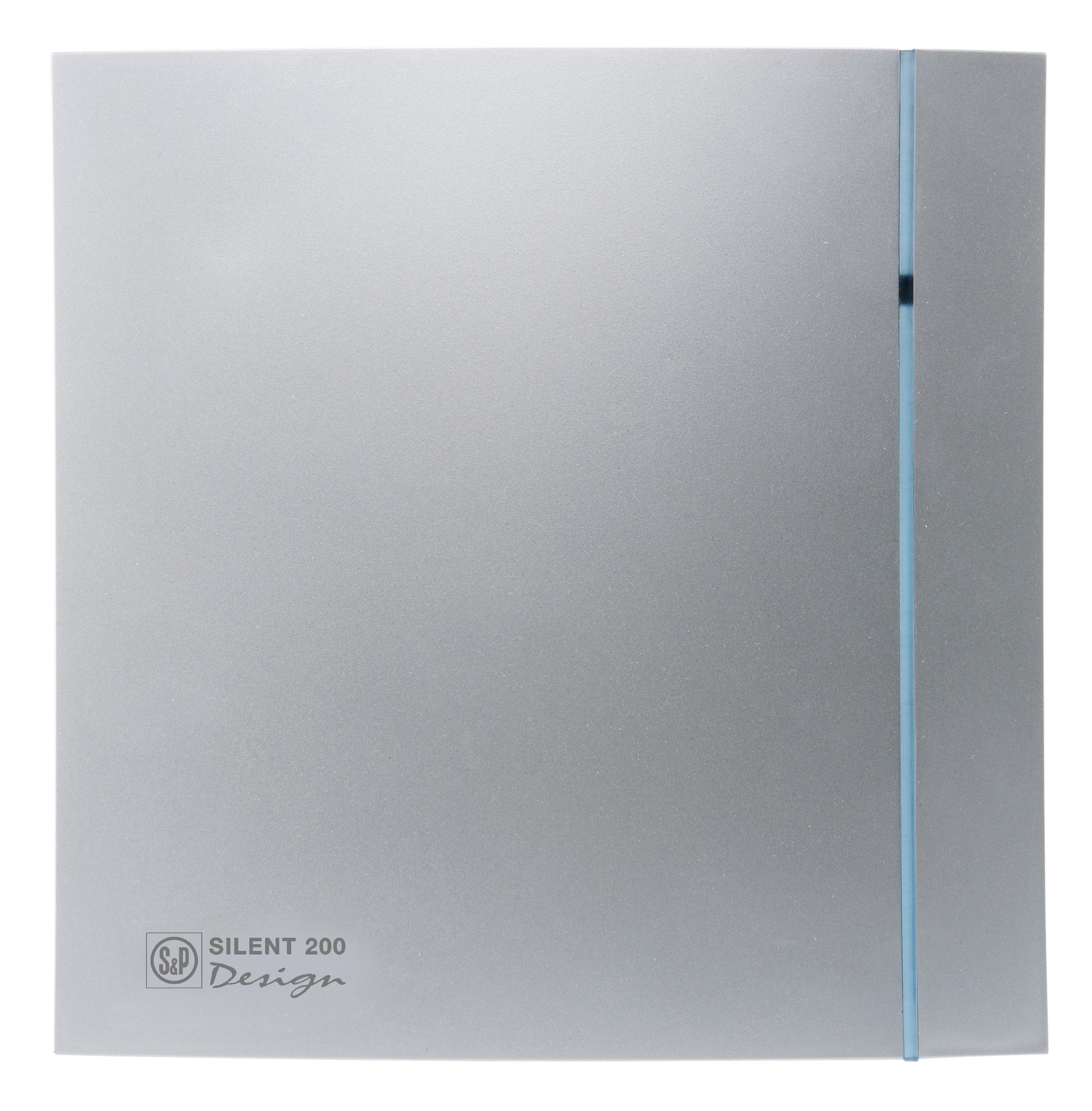 

Вентилятор SOLER&PALAU, SILENT-200 CHZ SILVER DESIGN-3C