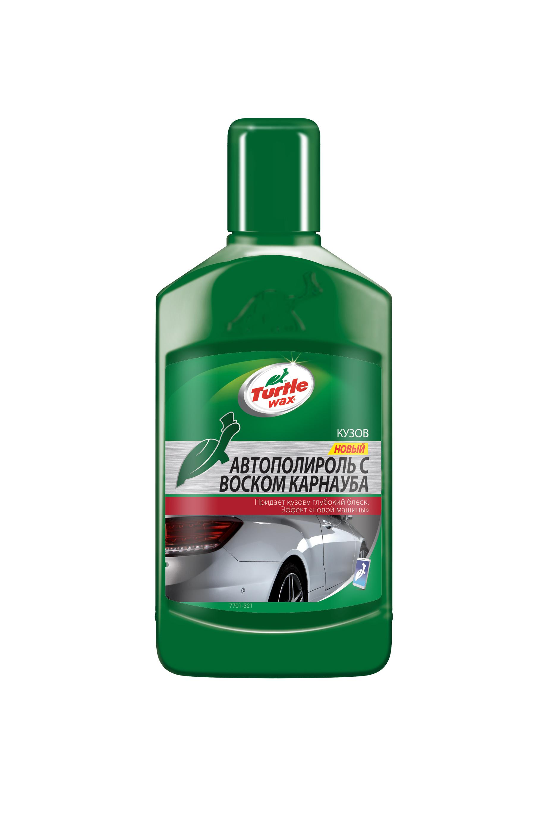 

Полироль TURTLE WAX, CARNAUBA CAR WAX 300мл