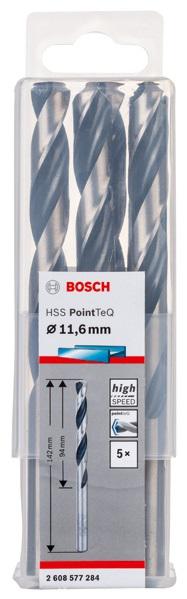 

Сверло по металлу BOSCH, Ф11.6х94мм (2608577284)