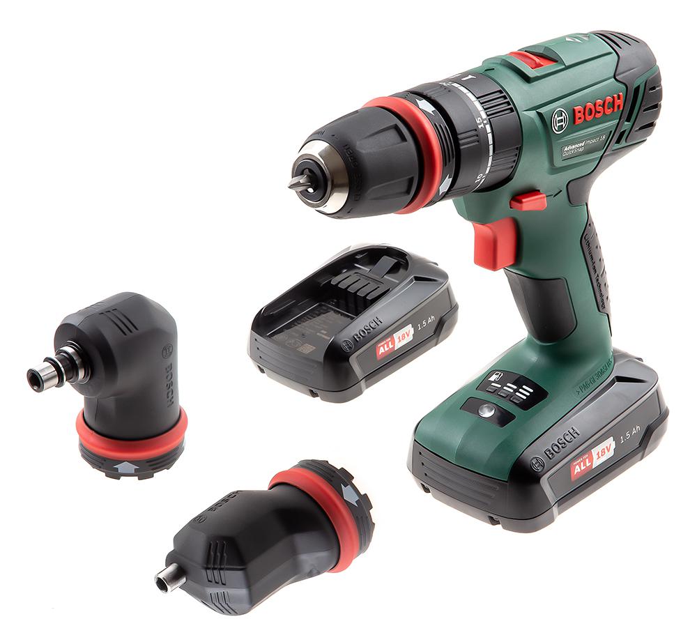 

Дрель ударная BOSCH, 18V Quick Snap 2 bat (06039A3401)