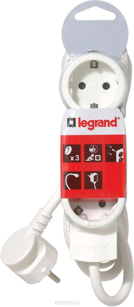 

Удлинитель LEGRAND, Белый, 'Стандарт'' 221787 ПВС 3х1.5