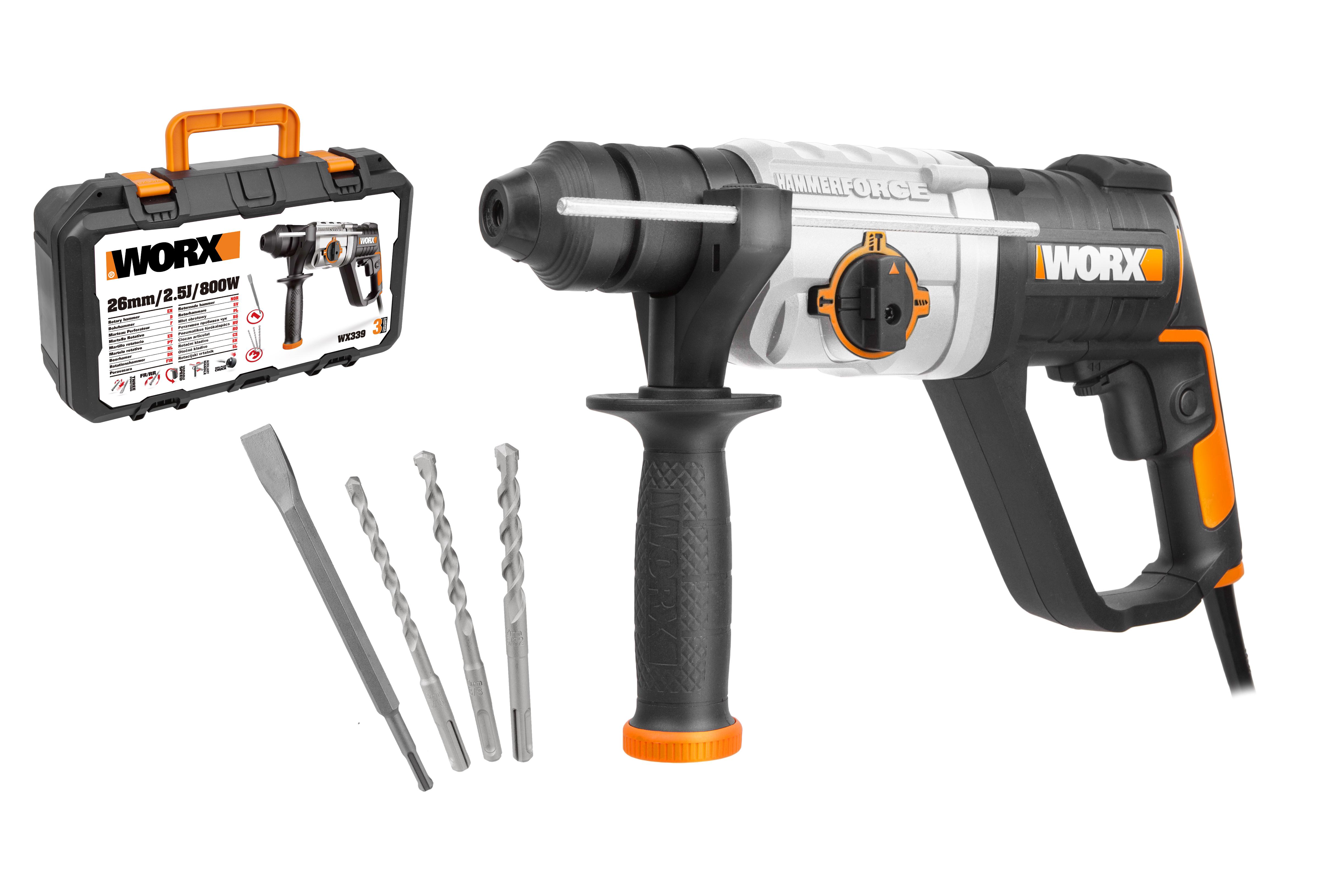 

Перфоратор WORX, WX339