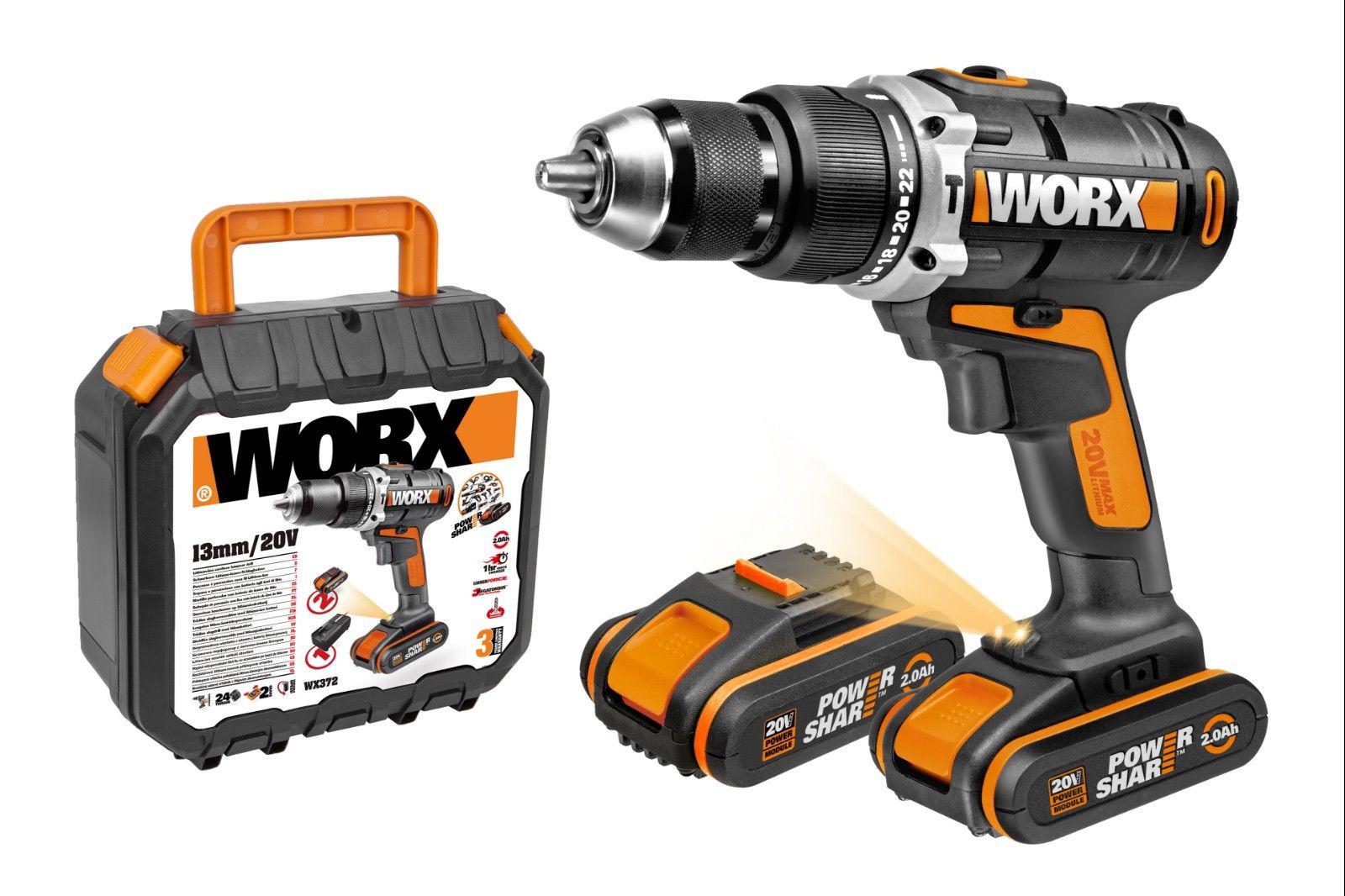 

Дрель-шуруповерт WORX, WX372