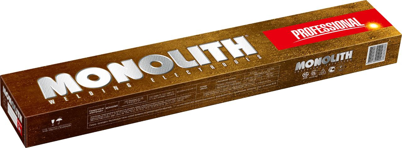 

Электроды MONOLITH, PROF Д 3 ММ ТУБУС 2.5кг