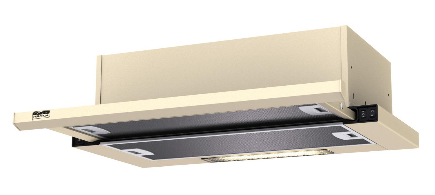 

Кухонная вытяжка KRONA, Слоновая кость, slim 600 ivory KAMILLA 21299