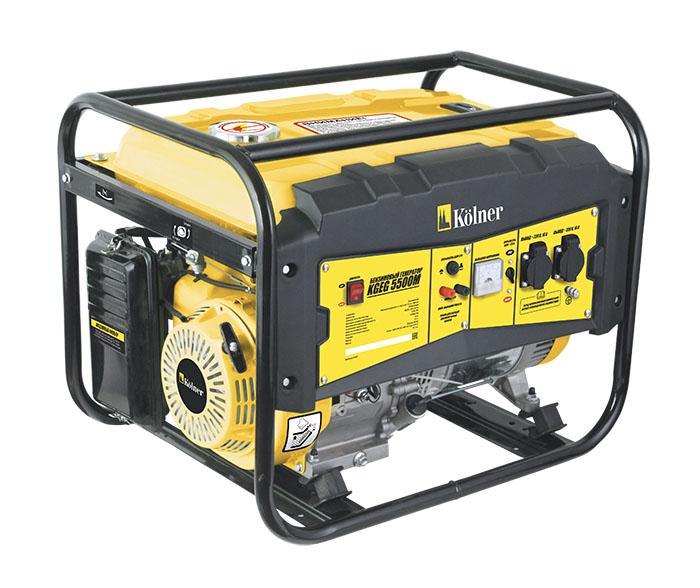 

Бензиновый генератор KOLNER, KGEG 5500М