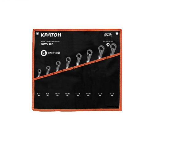 

Набор ключей КРАТОН, BWS-02 2 27 02 002