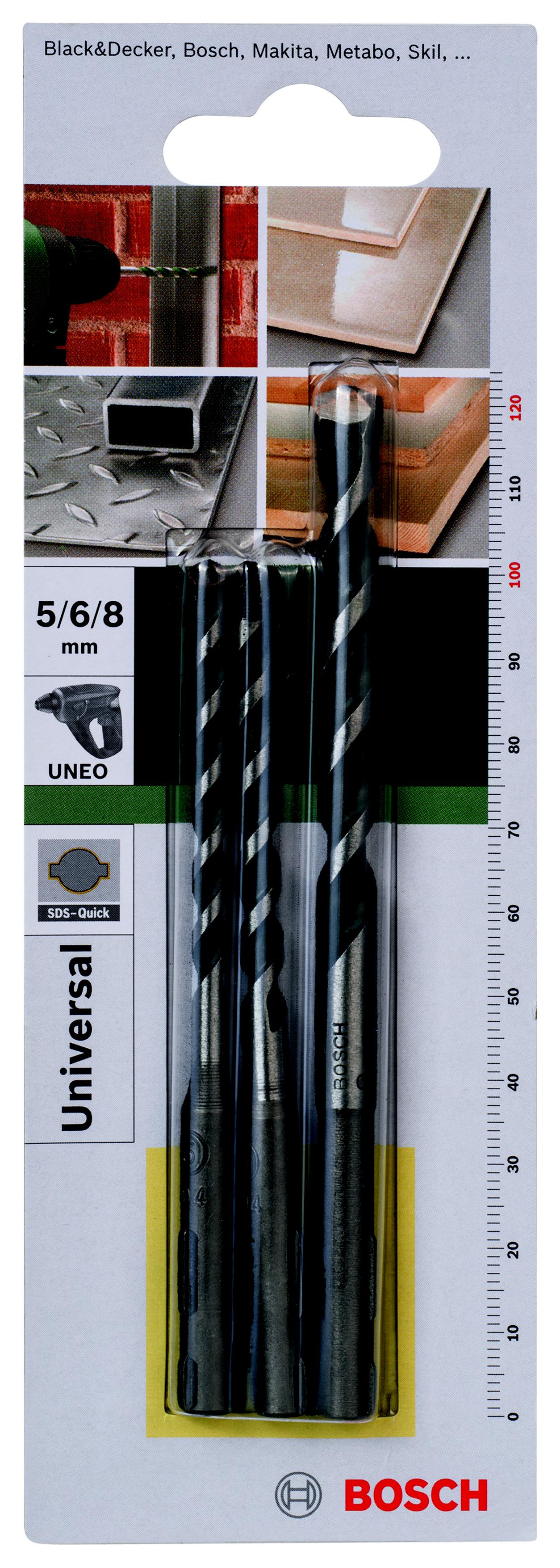 

Набор буров BOSCH, SDS-Quick (2609256918)