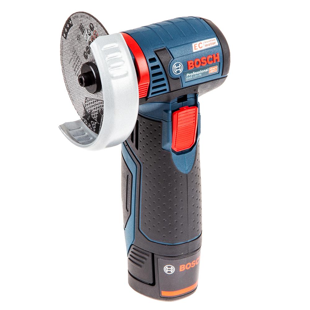 

УШМ (болгарка) BOSCH, GWS 12-76 V-EC (06019F200B)