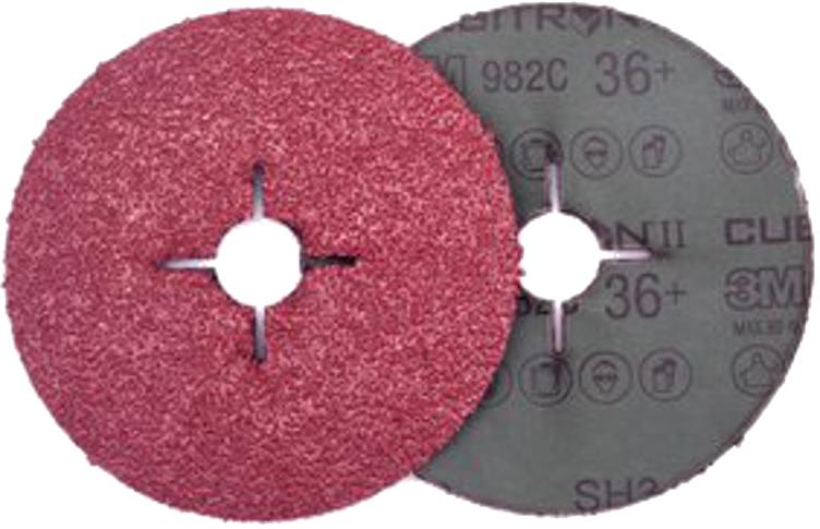 

Круг фибровый 3М, Cubitron II 982С (7000028191) 125 мм х 22 мм, 36+, 3 шт.