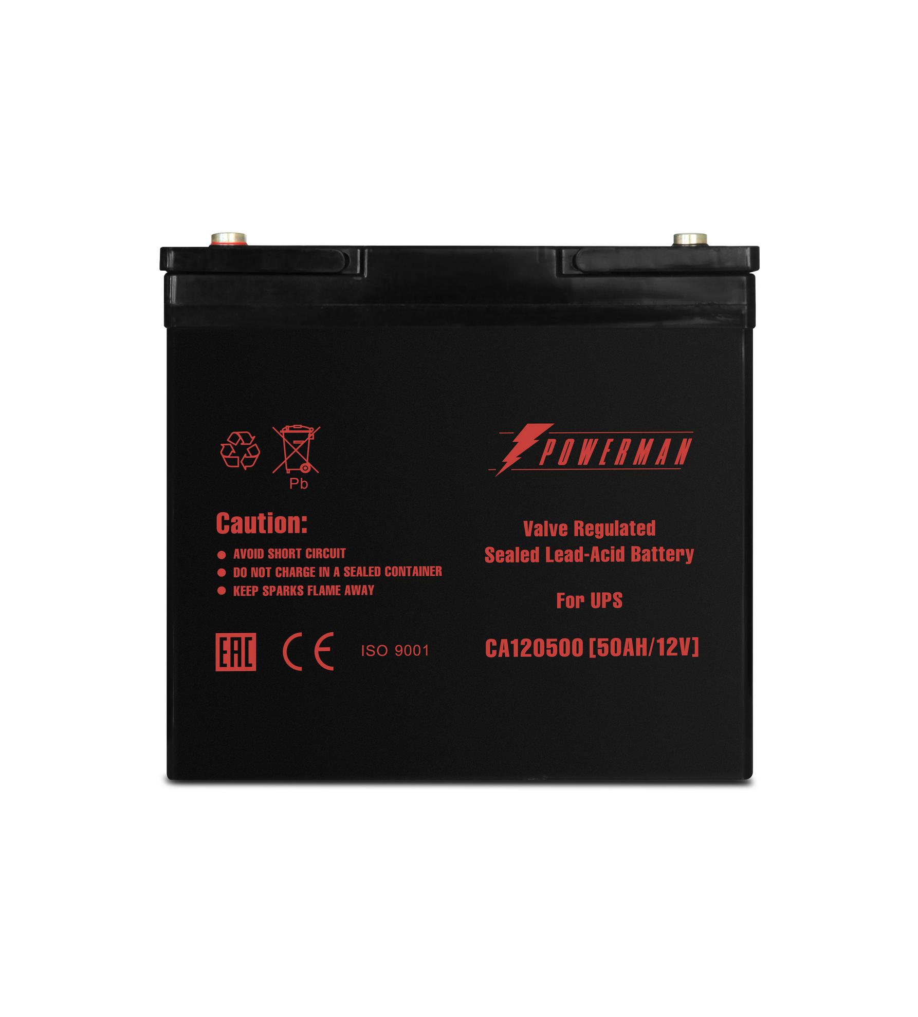 

Аккумулятор для ИБП POWERMAN, CA12500/UPS