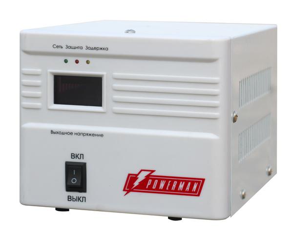 

Стабилизатор напряжения POWERMAN, AVS 500A