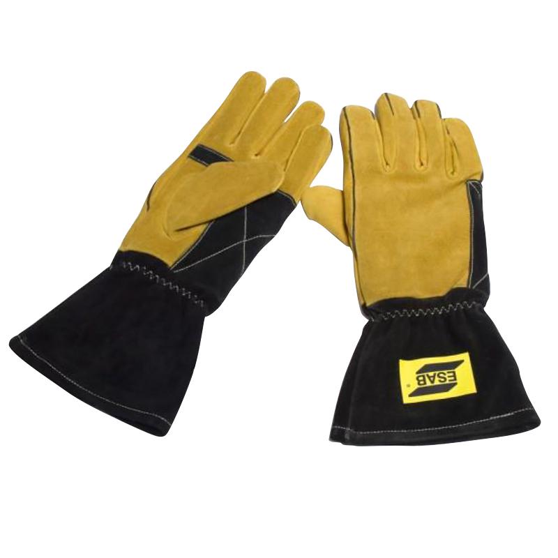 

Краги сварщика пятипалые ESAB, Желтый, Curved Mig/Mag XL СВ000012065