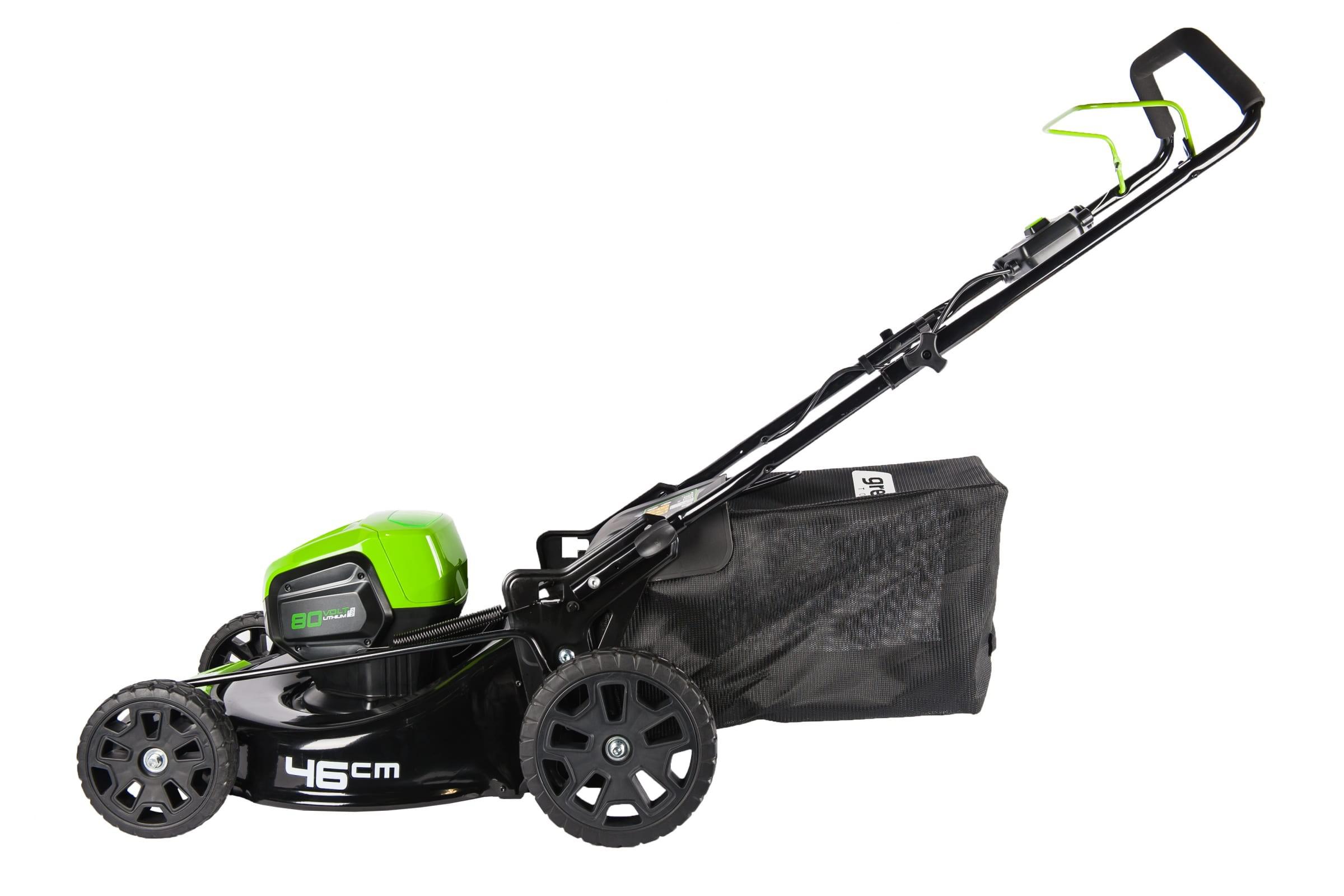 

Аккумуляторная газонокосилка GREENWORKS, GD80LM46 (2500907) без акк. и з.у