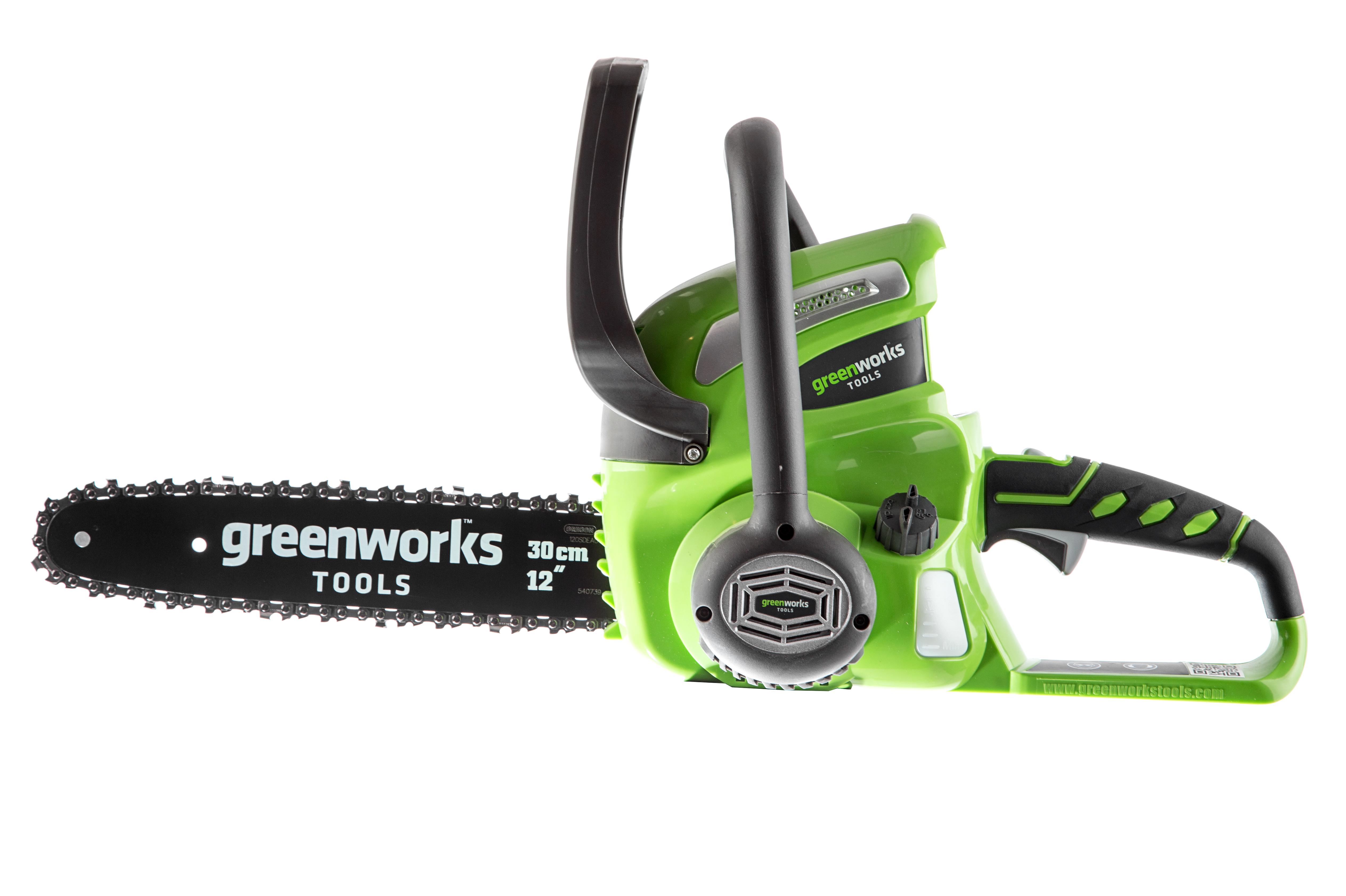 Greenworks g40cs30. Пила цепная GREENWORKS g40cs30. Гринворкс пила аккумуляторная. Цепная электрическая пила GREENWORKS g40cs30 4.0Ач х1. GREENWORKS пила аккумуляторная 40v.