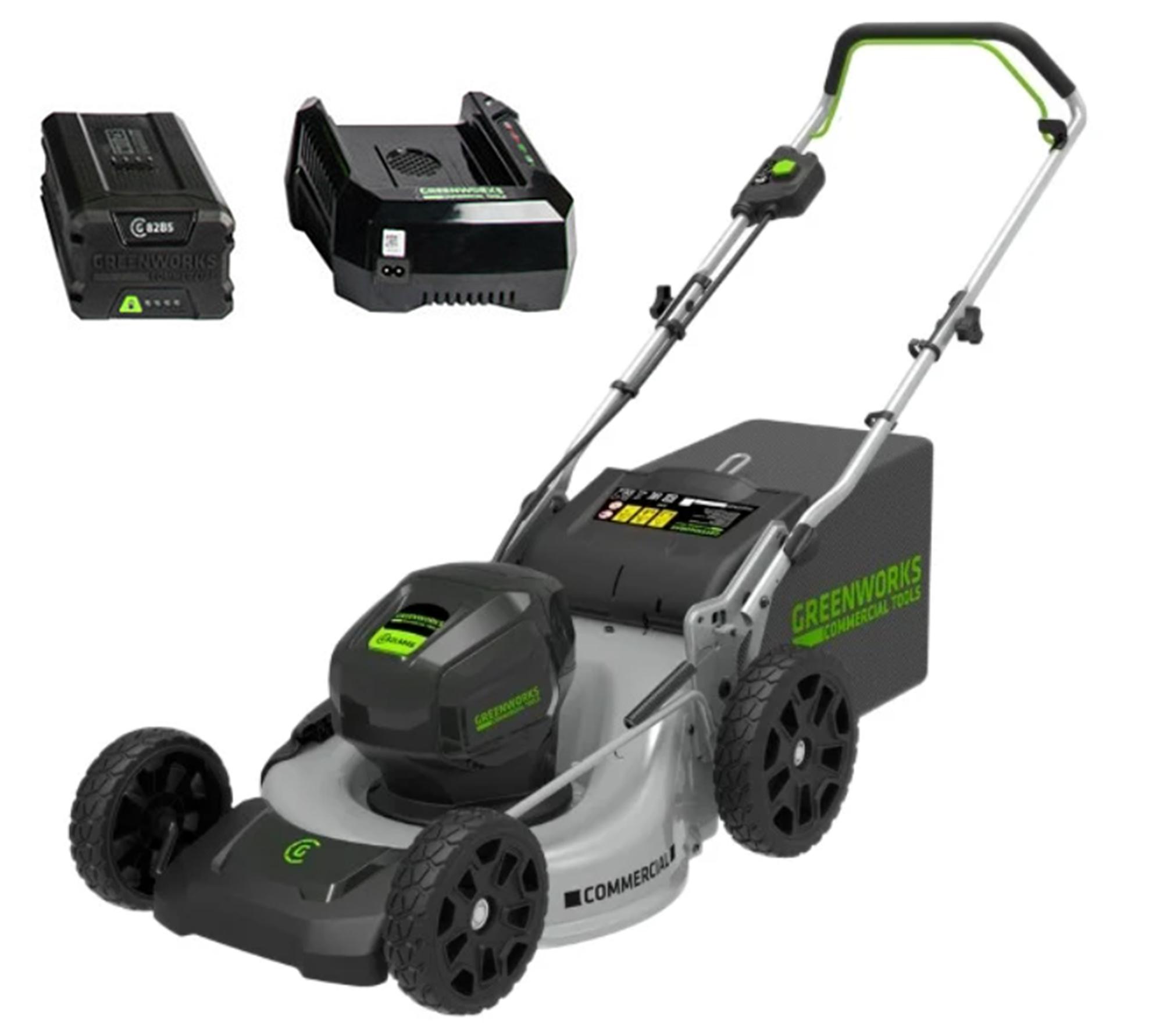 

Аккумуляторная газонокосилка GREENWORKS, GC82LM46K5 (2502407UB)