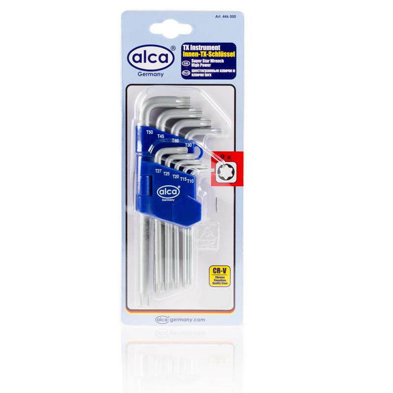 

Набор Г-образных ключей TORX ALCA, 446000