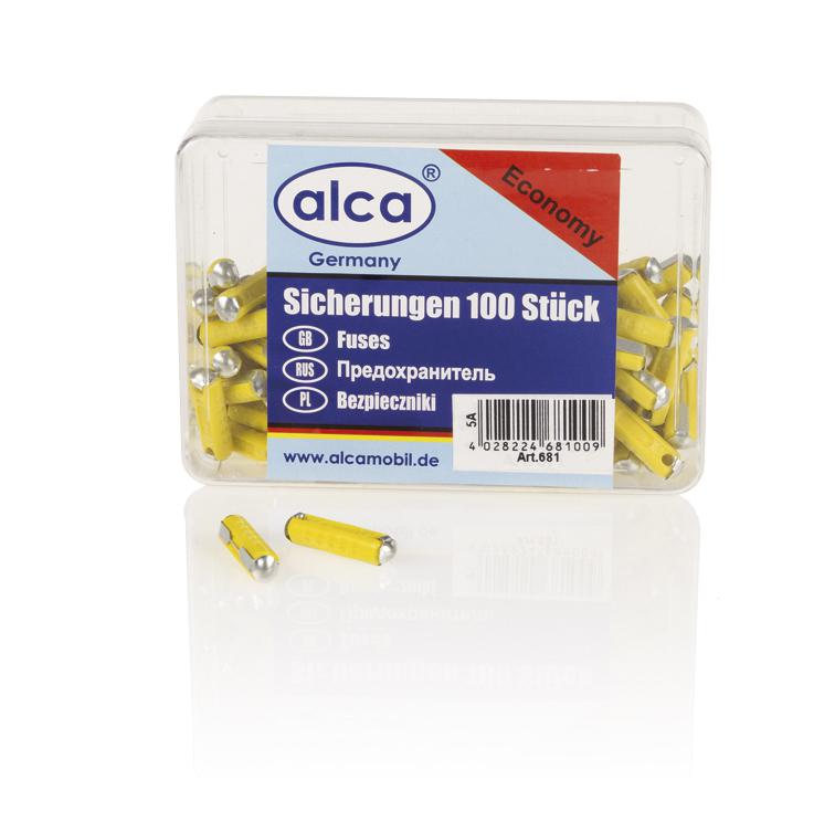 

Набор цилиндрических предохранителей ALCA, 5А (681000)