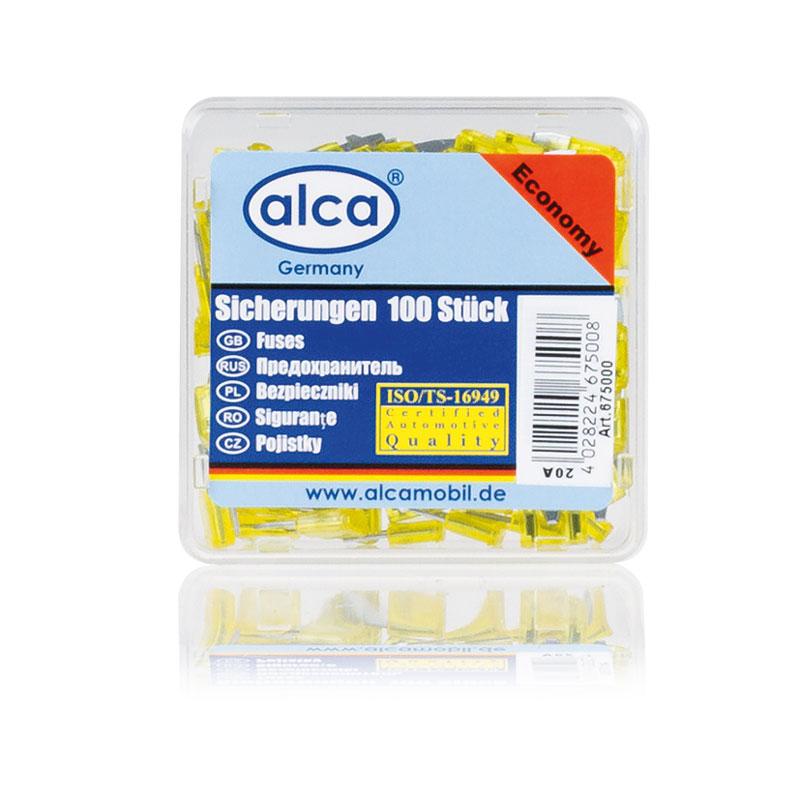 

Набор флажковых предохранителей ALCA, 20А (675000)