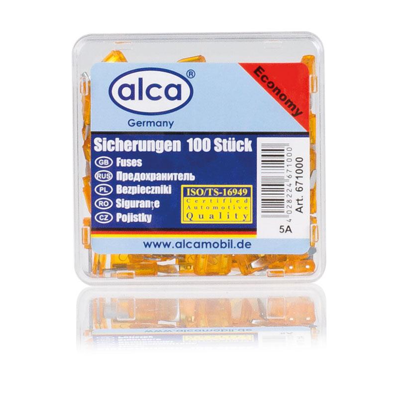 

Набор флажковых предохранителей ALCA, 5А (671000)
