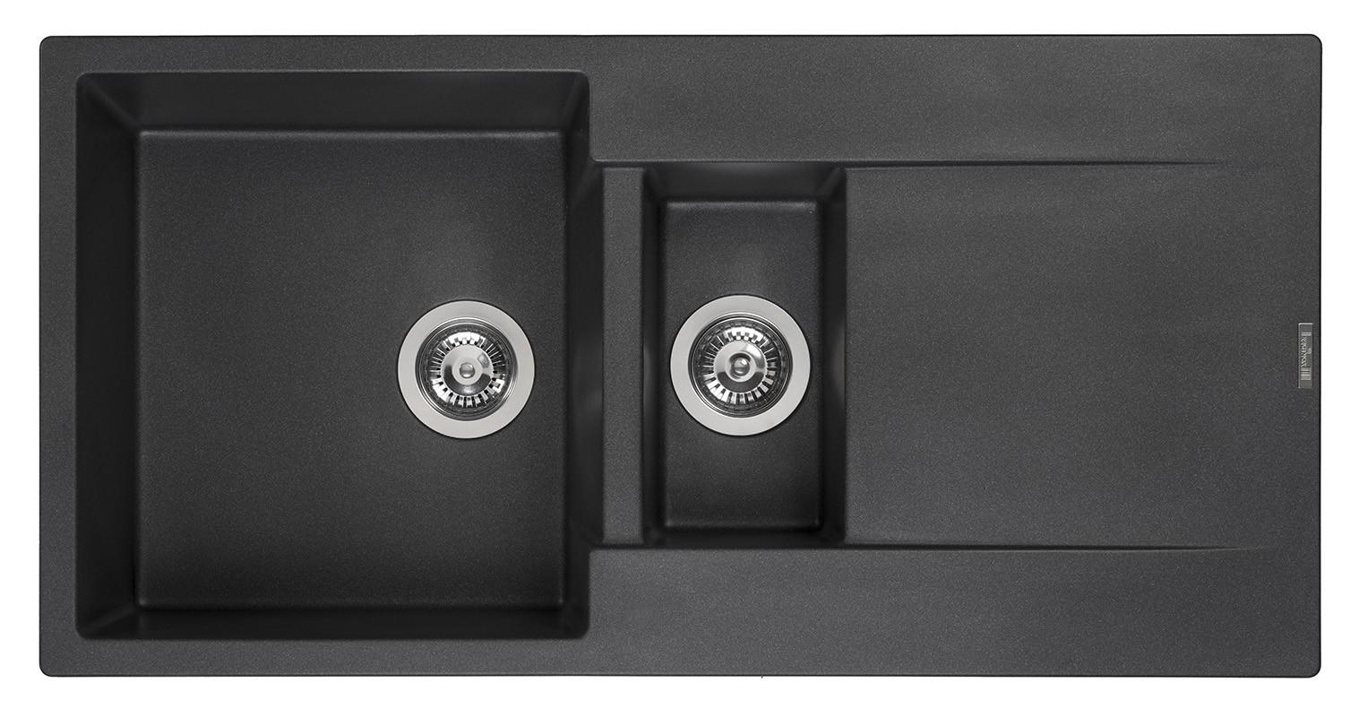 

Мойка кухонная REGINOX, Черный, Amsterdam 15 Black Silvery R30967