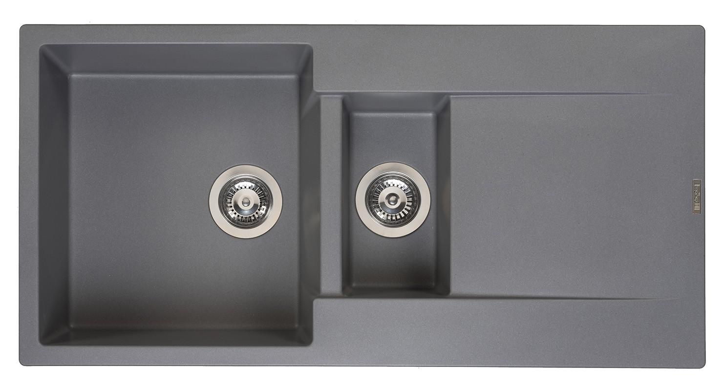 

Мойка кухонная REGINOX, Серый, Amsterdam 15 Grey Silvery R30974