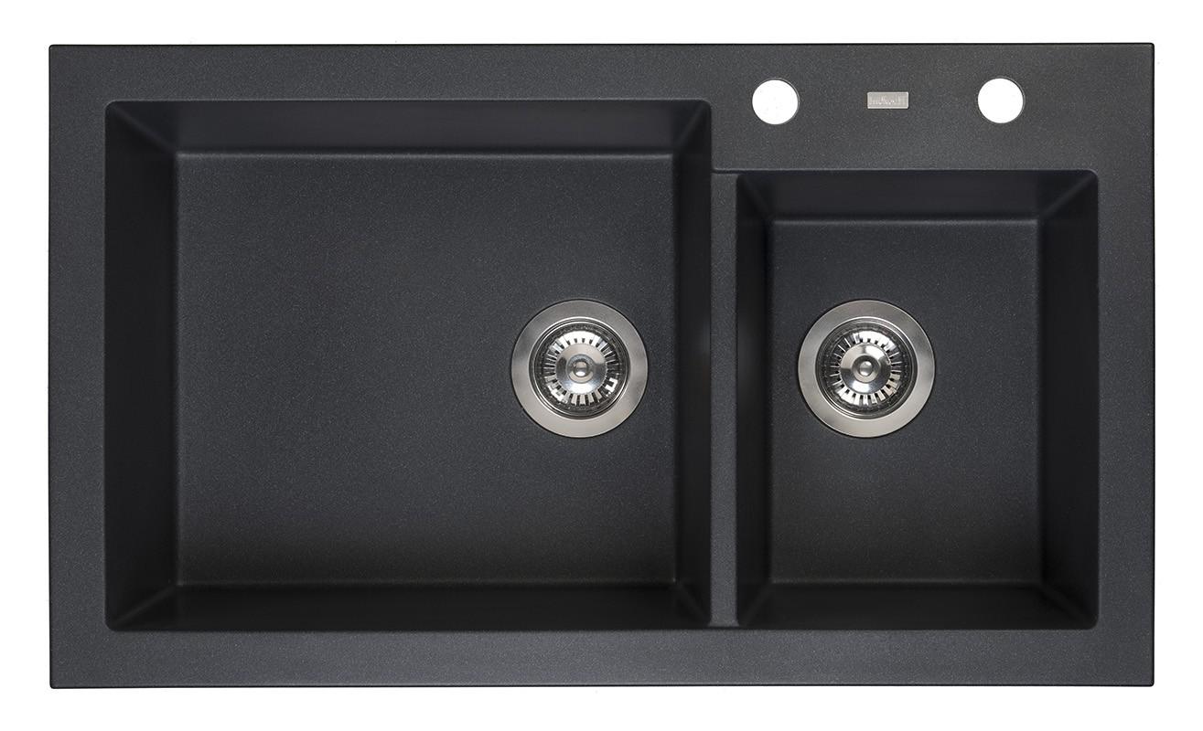 

Мойка кухонная REGINOX, Черный, Amsterdam 25 Black Silvery R31087