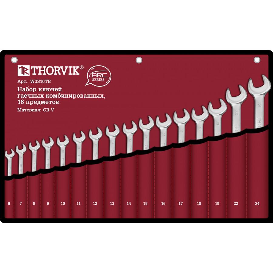 

Ключ гаечный THORVIK, W3S16TB