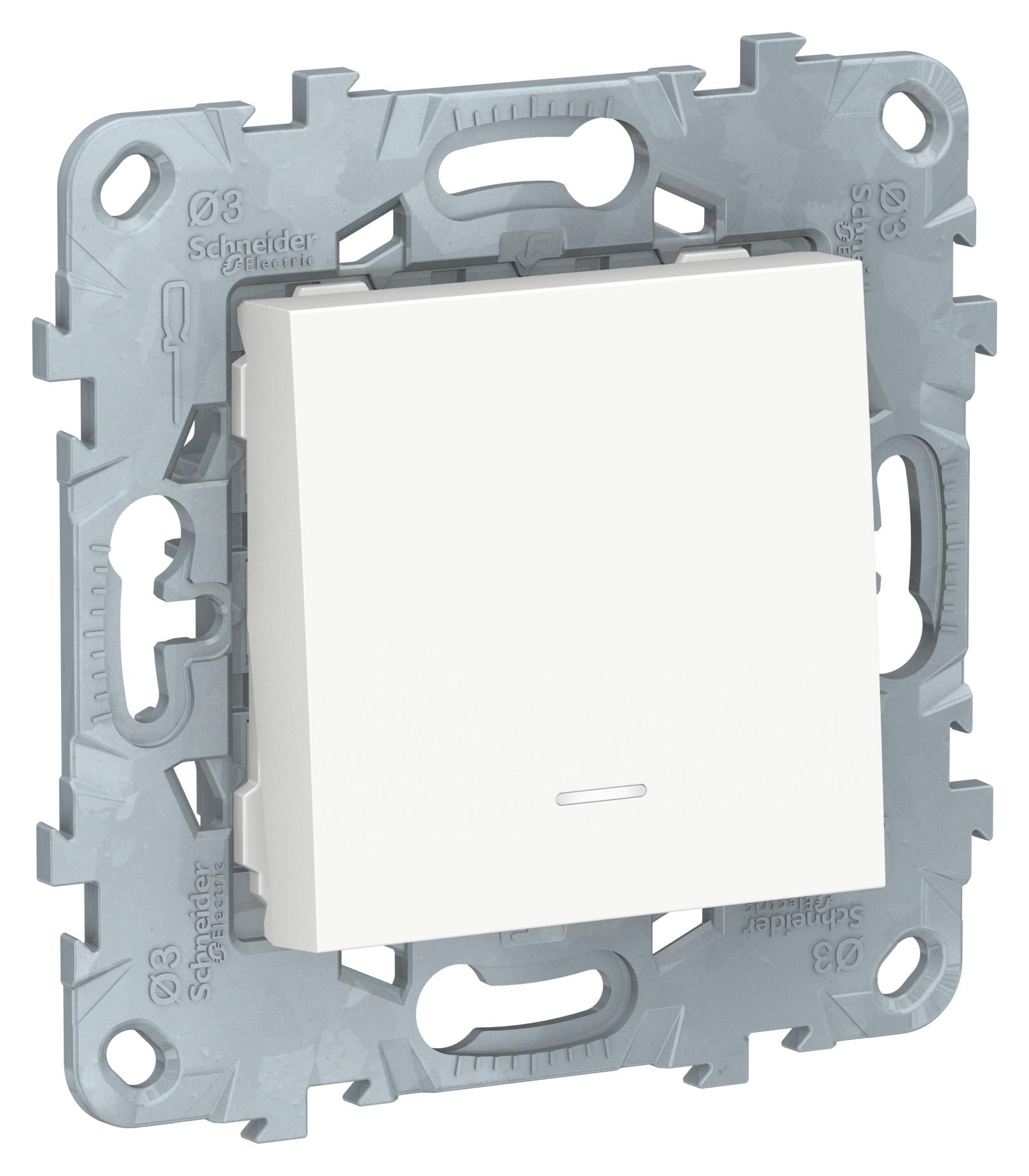 

Переключатель SCHNEIDER ELECTRIC, Белый, NU520318N