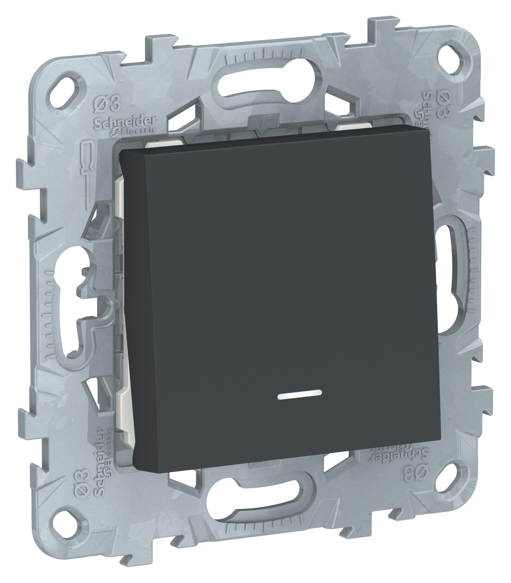 

Выключатель SCHNEIDER ELECTRIC, Антрацит, NU520654N