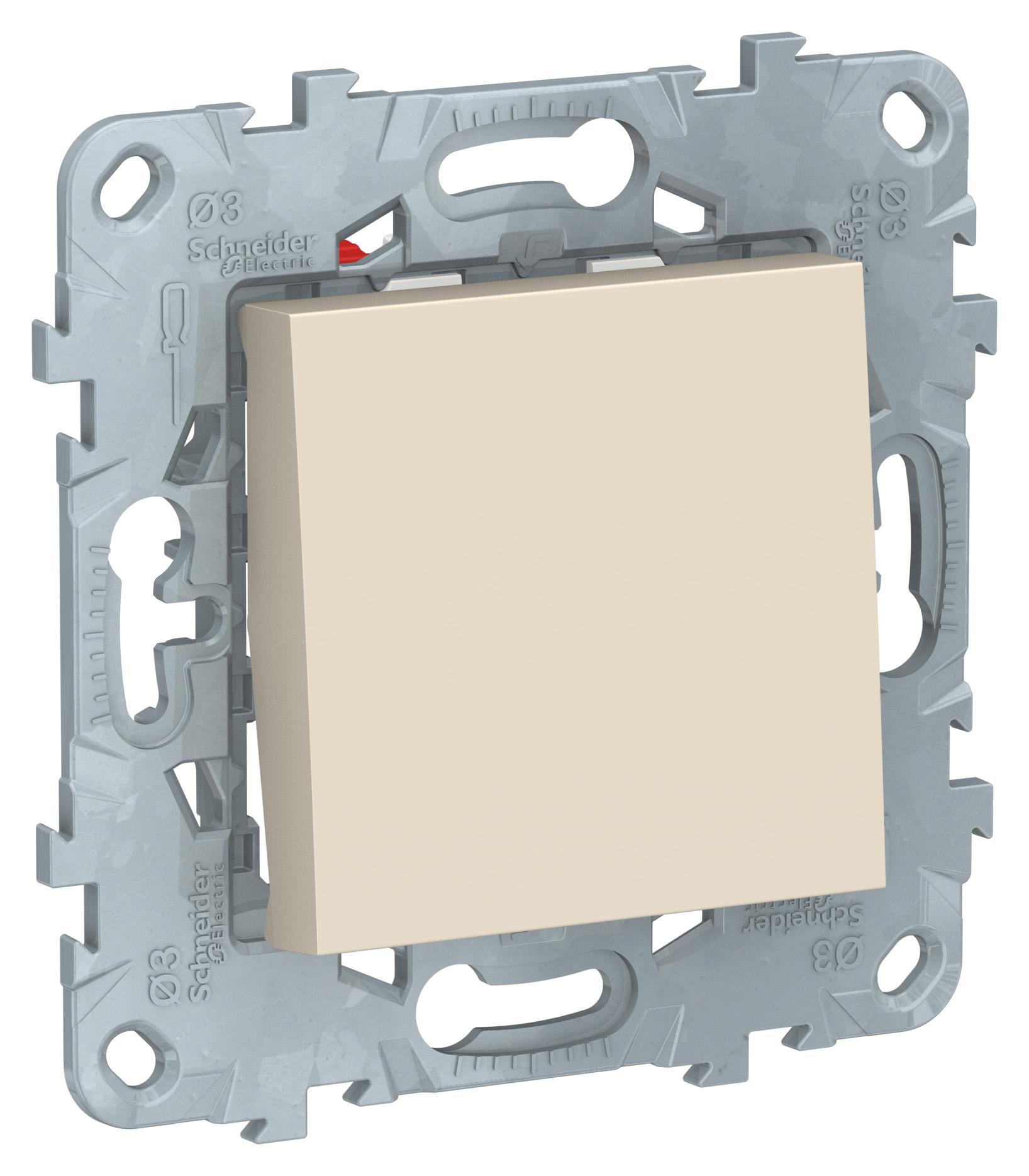 

Переключатель SCHNEIDER ELECTRIC, Бежевый, NU520544