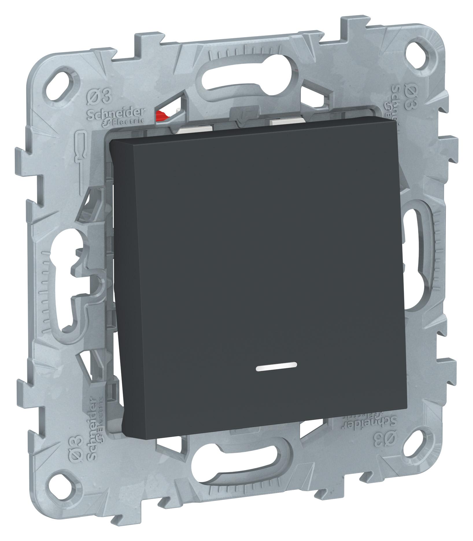 

Переключатель SCHNEIDER ELECTRIC, Антрацит, NU520554N