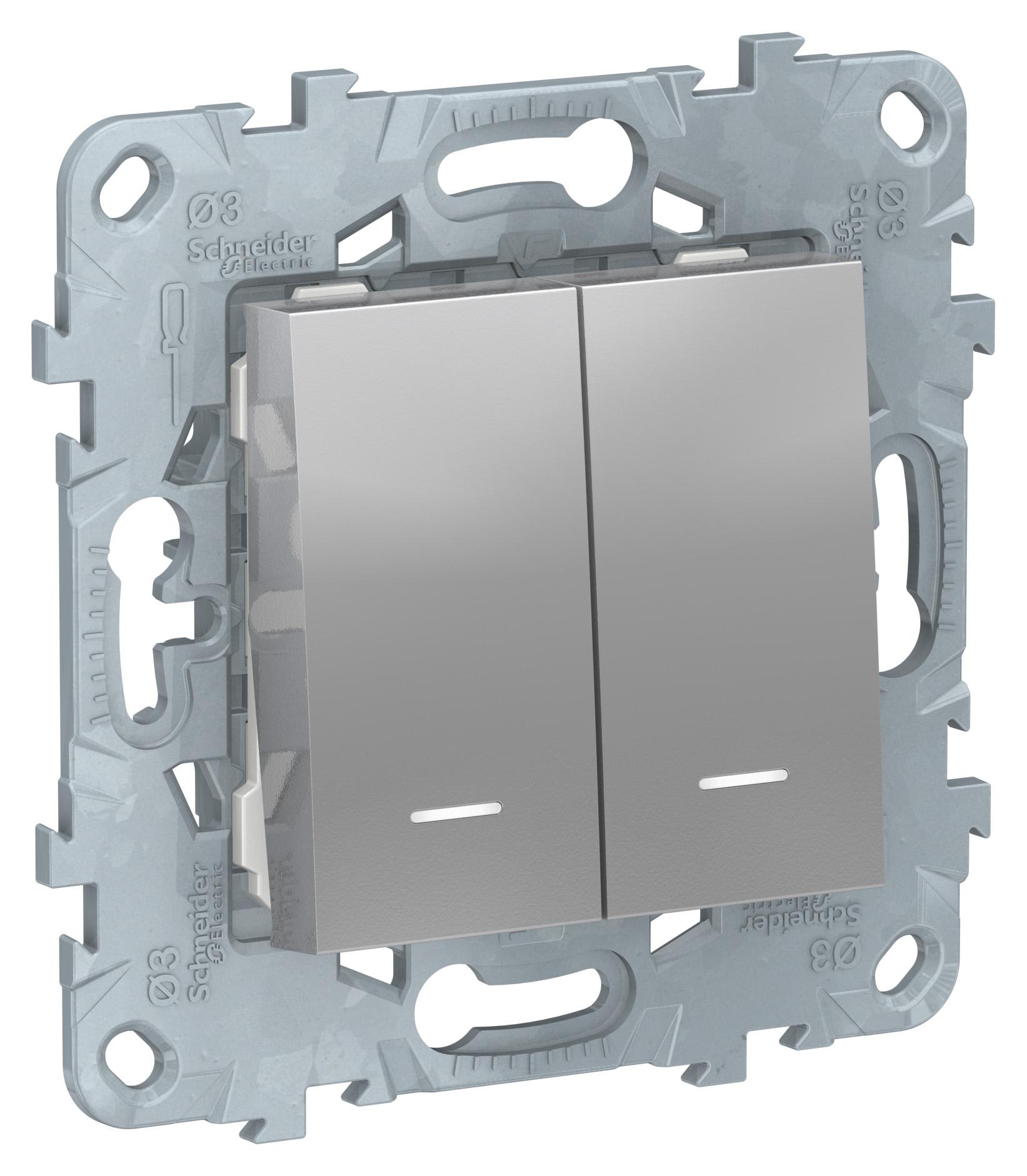 

Переключатель SCHNEIDER ELECTRIC, Алюминий, NU521330N