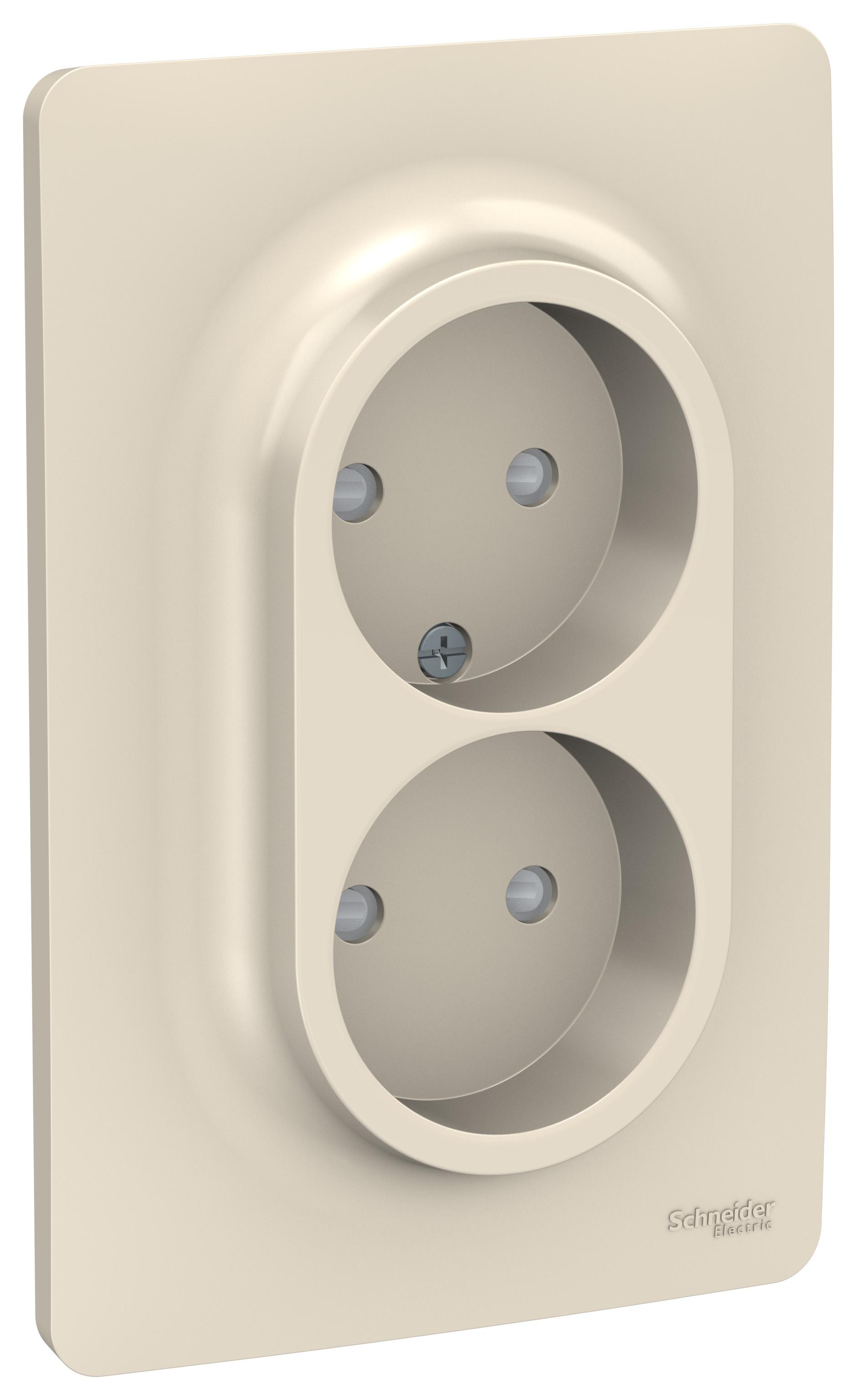 

Розетка SCHNEIDER ELECTRIC, Бежевый, NU206344