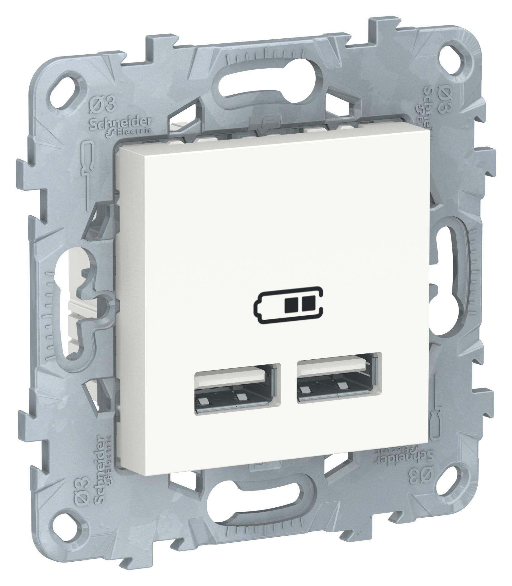 

Розетка SCHNEIDER ELECTRIC, Белый, NU541818