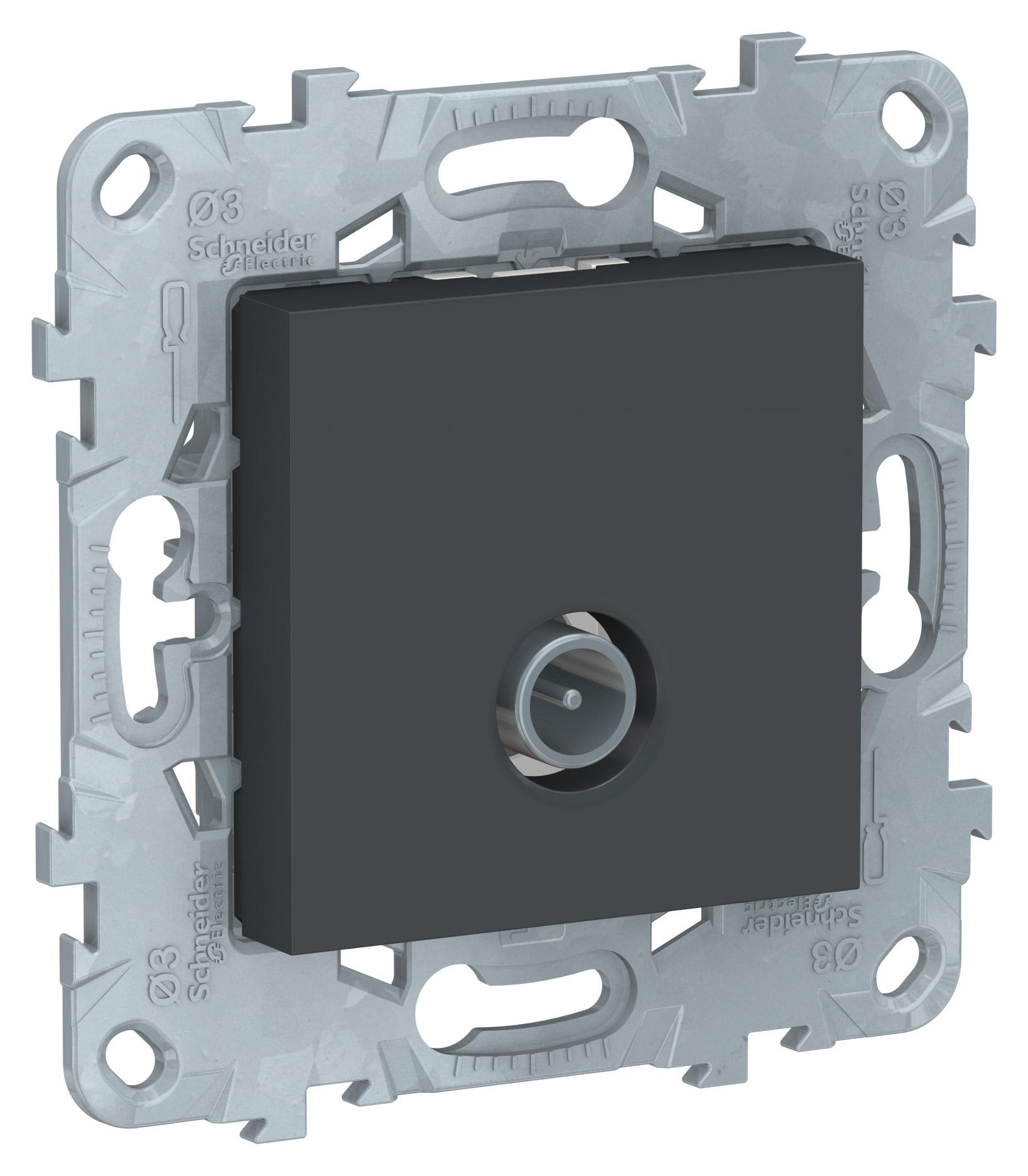 

Розетка SCHNEIDER ELECTRIC, Антрацит, NU546254