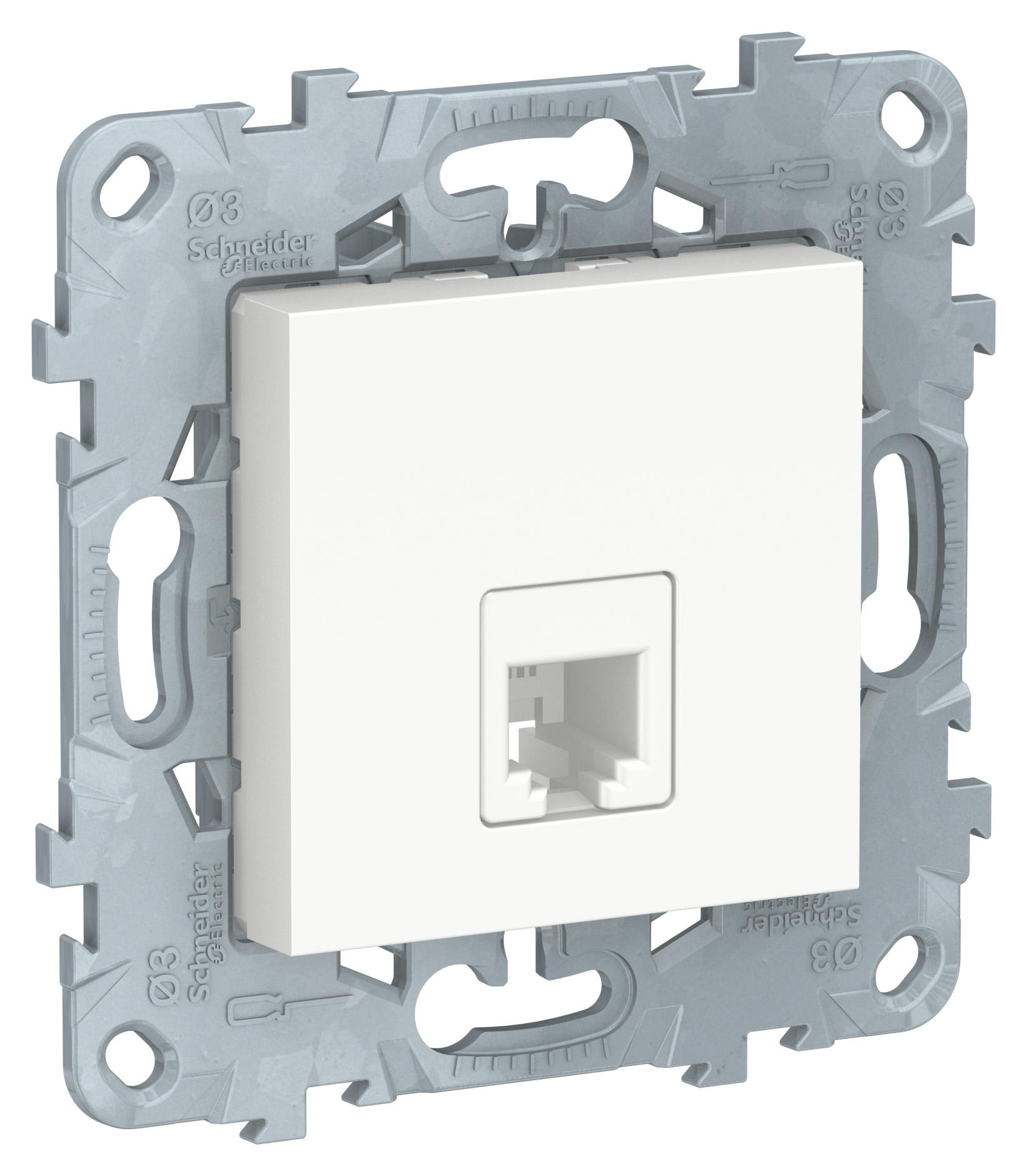 

Розетка SCHNEIDER ELECTRIC, Белый, NU549218