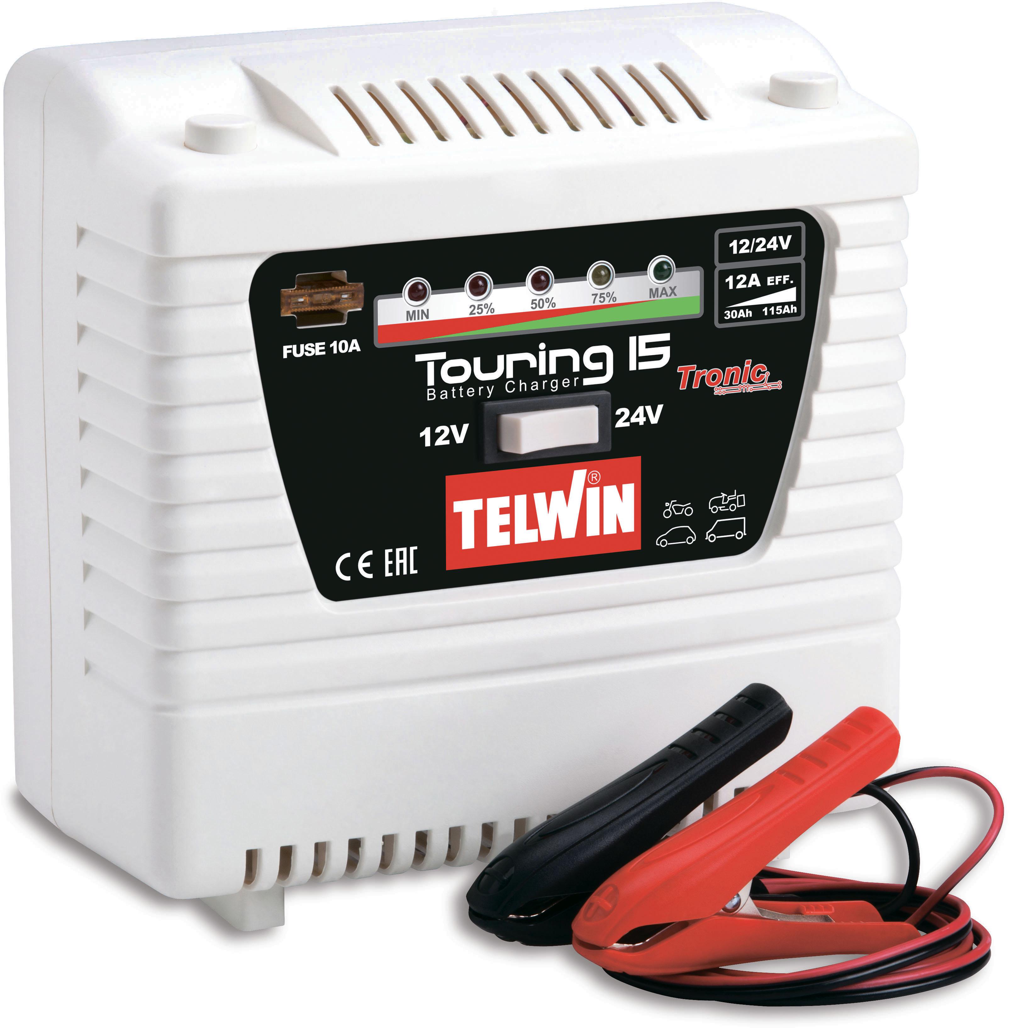 

Зарядное устройство TELWIN, TOURING 15