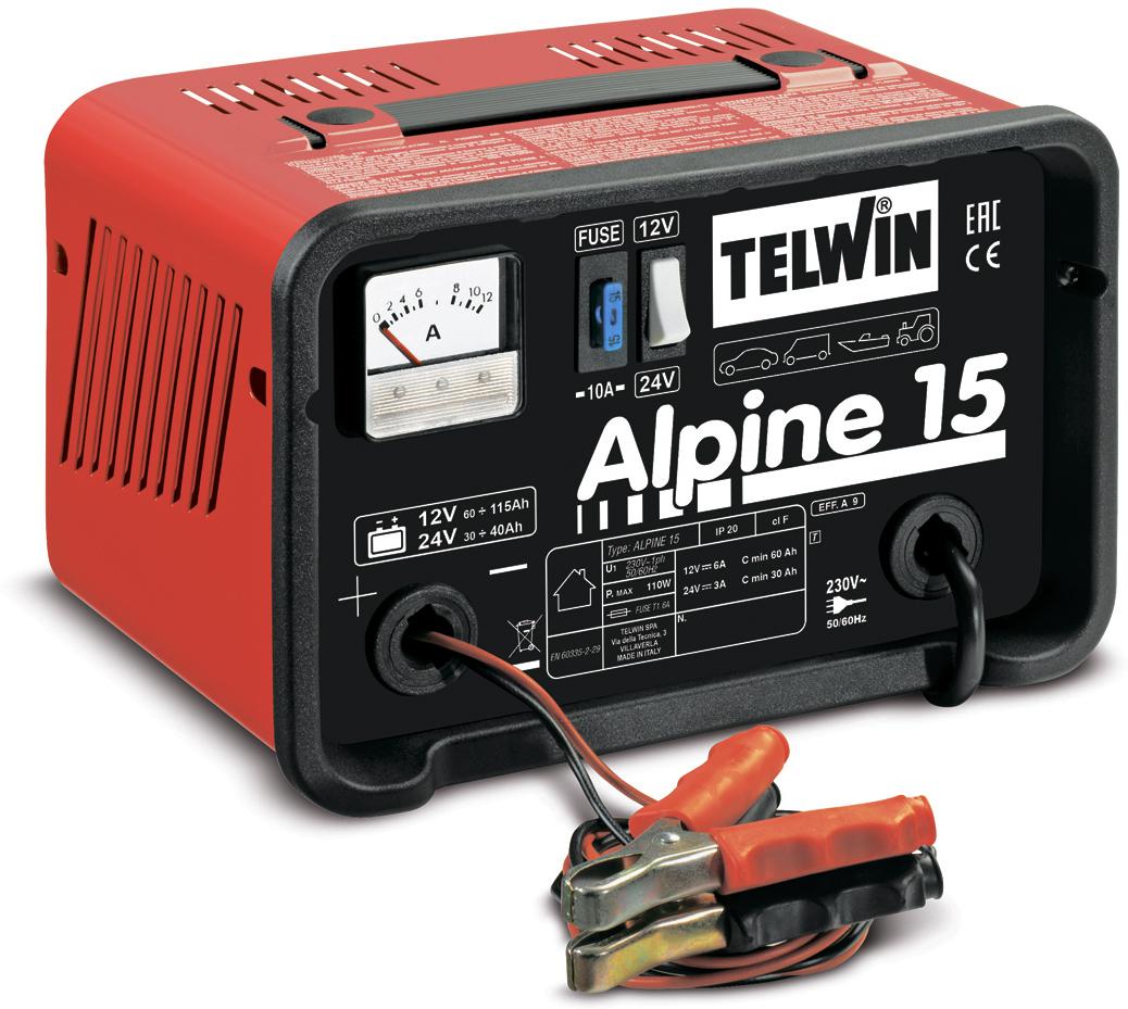 

Зарядное устройство TELWIN, ALPINE 15