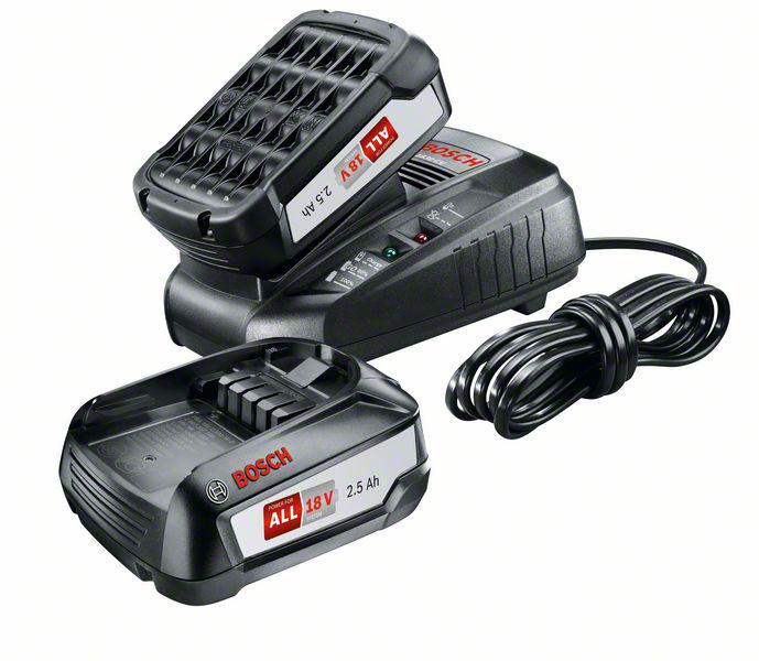 

Набор аккумуляторов и ЗУ BOSCH, 18В 2.5Ач Li-Ion PBA+ЗУ AL1830 V (1600A011LD)