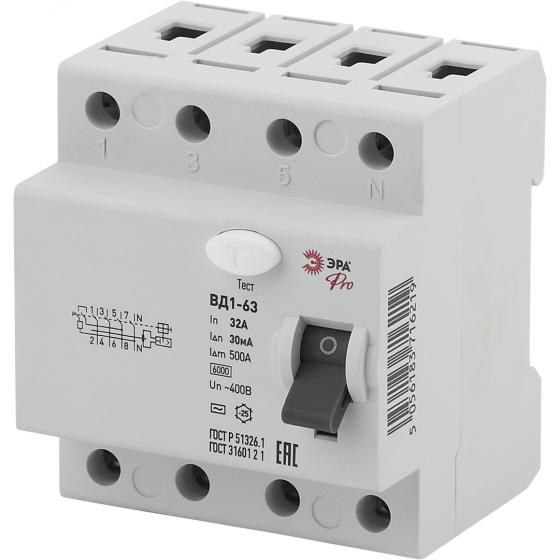 

УЗО ЭРА, Pro NO-902-40