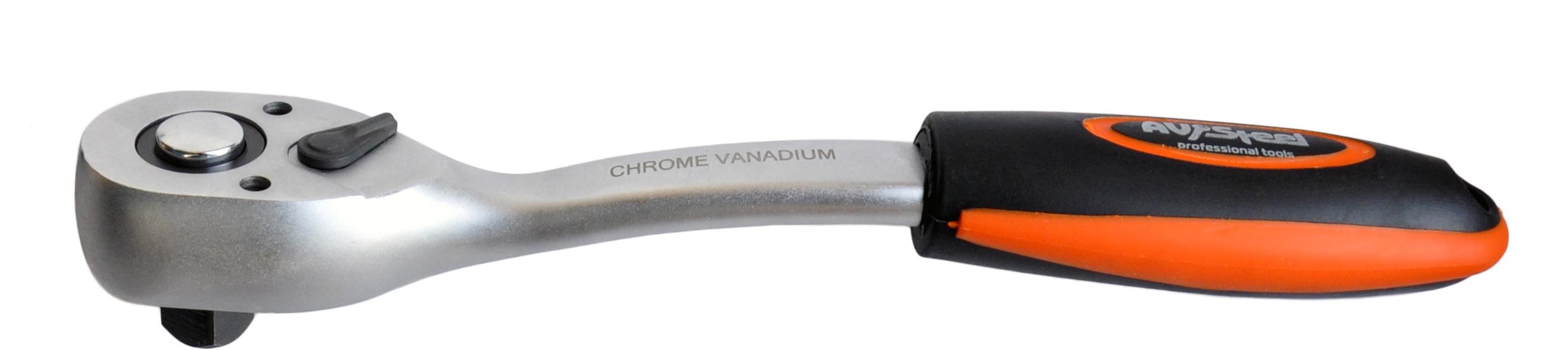 

Трещотка AVSTEEL, 1/2'', H 255мм,72 зуб. (AV-528623)