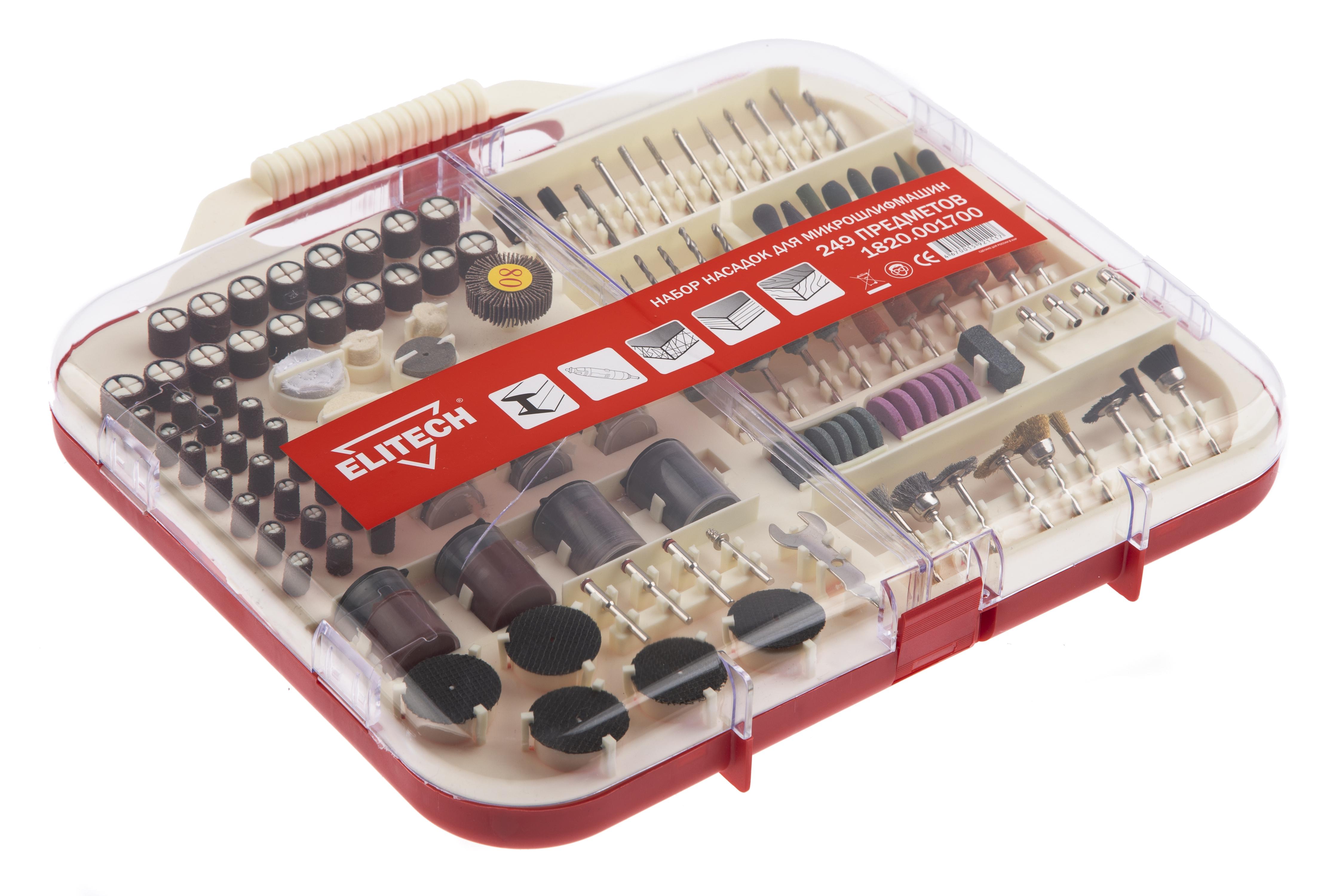 

Набор насадок для дрели ELITECH, 179134