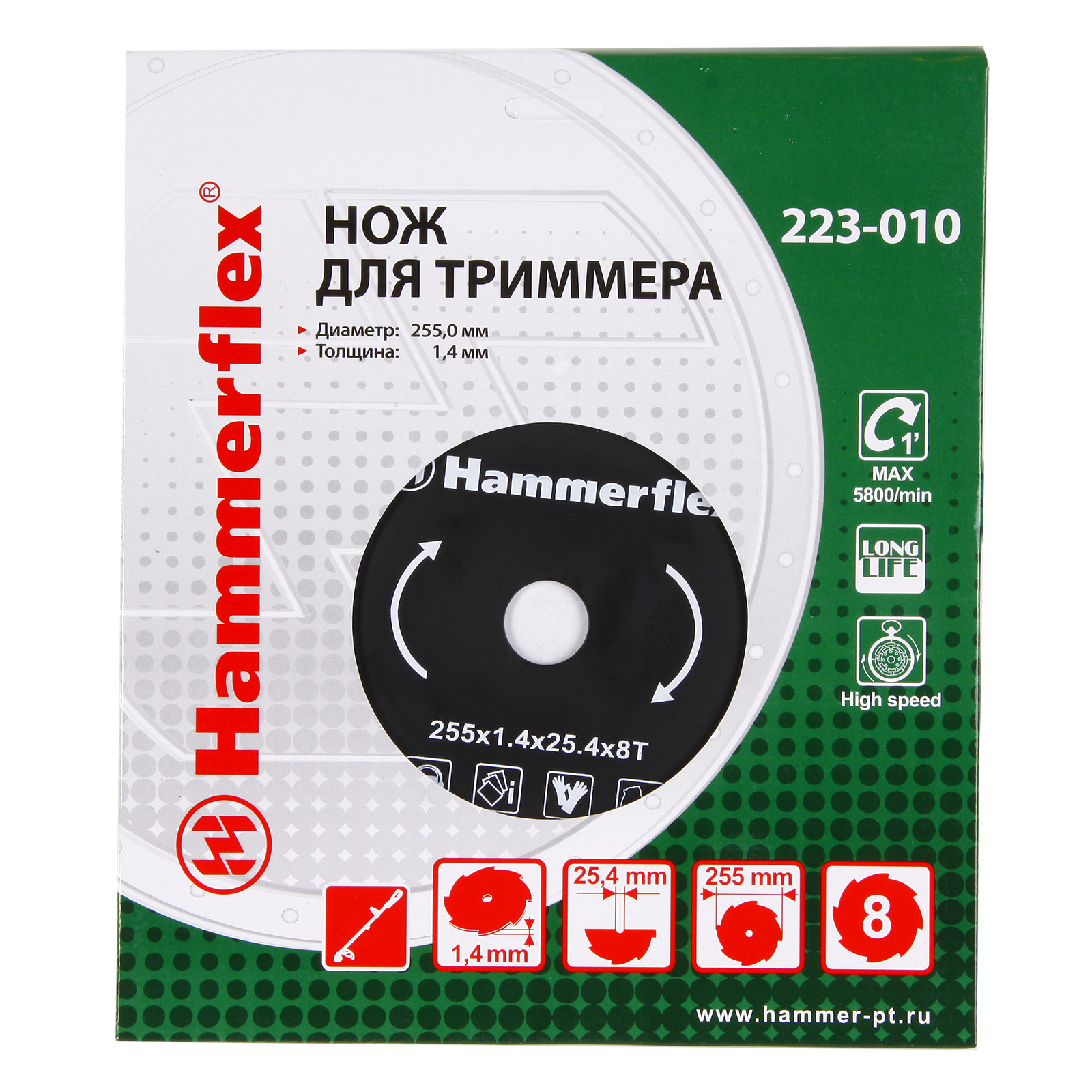 

Нож для триммера HAMMER, 223-010