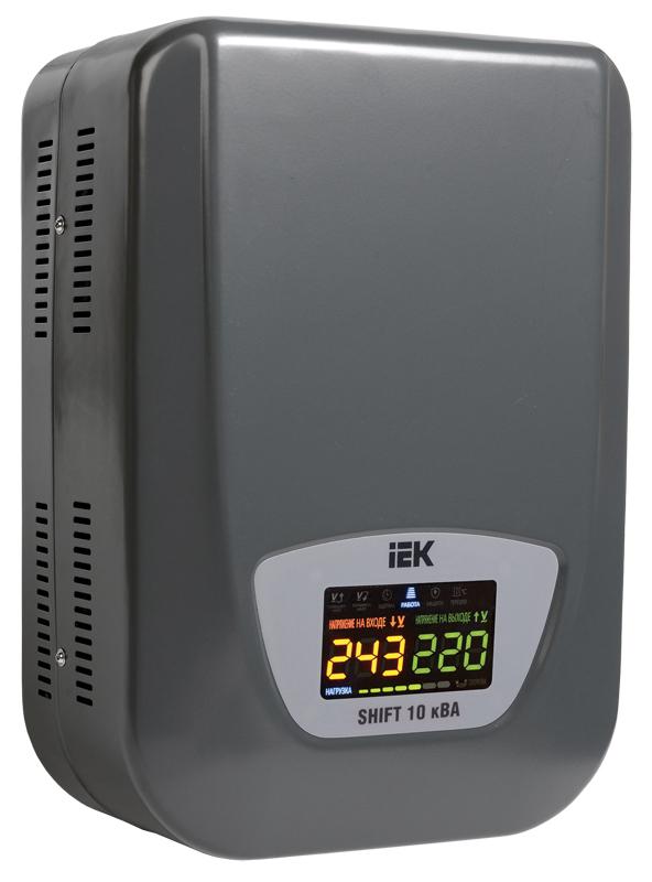 

Стабилизатор напряжения IEK, Shift 10кВА (IVS12-1-10000)