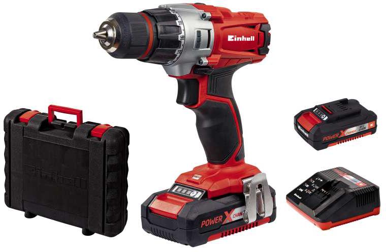 

Дрель EINHELL, PXC TE-CD 18/2 Li kit (4513830)
