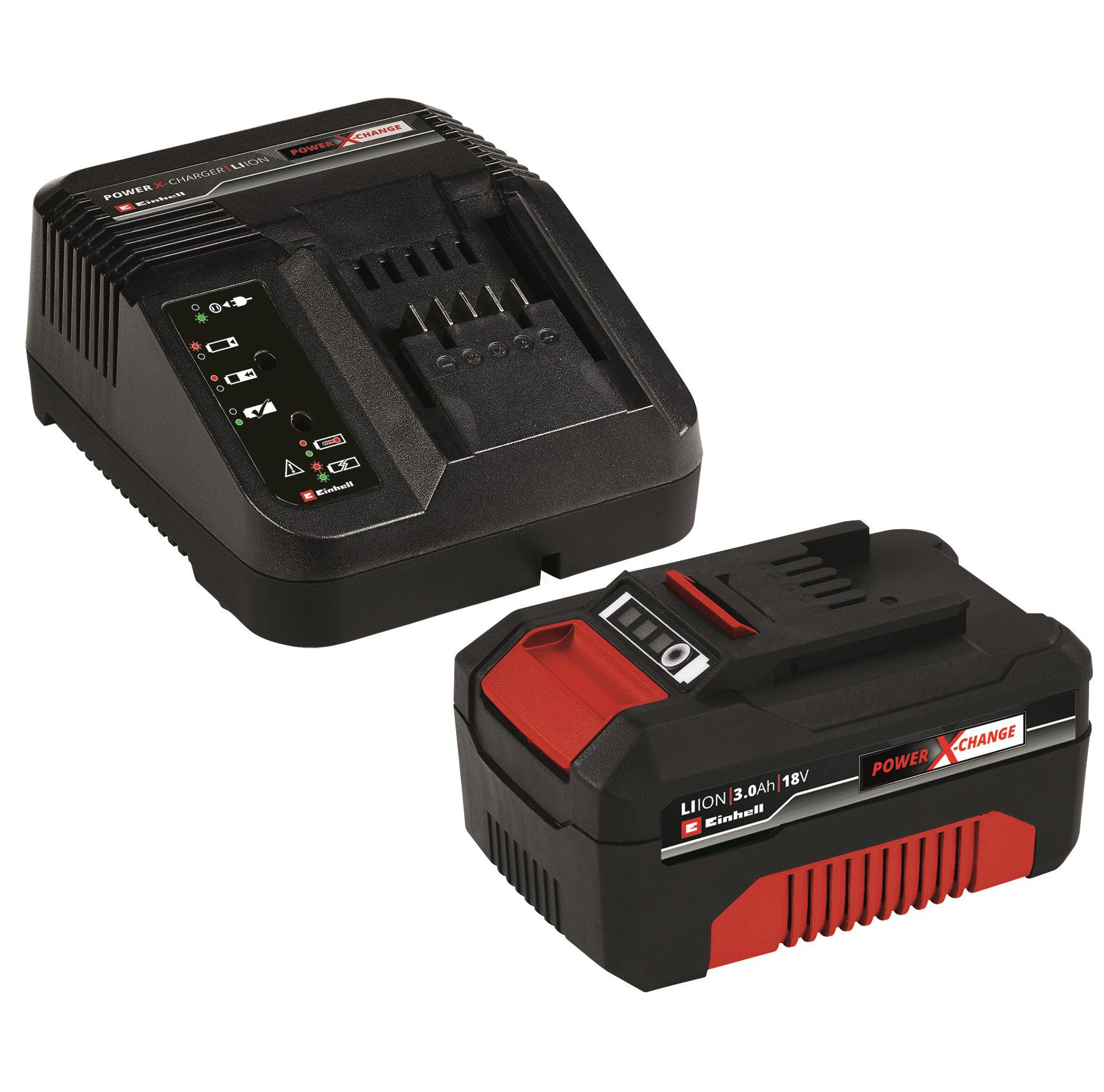 

Аккумулятор и ЗУ EINHELL, 18В 3Ач Li-Ion (PXC 18В 3 Ач (4512041))
