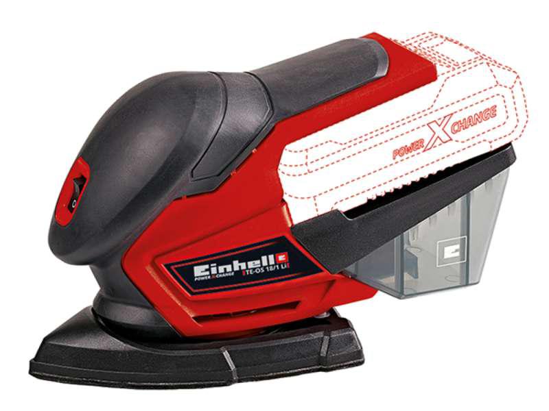 

Вибрационная шлифмашина EINHELL, PXC TE-OS 18/1 Li-Solo (4460713) без акк. и з.у